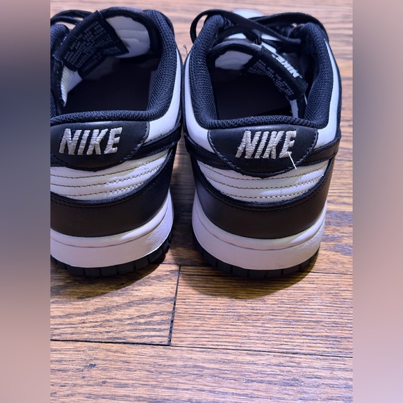 Nike Dunk Low Retro Panda Shoes White Black Size 10 - Picture 3 of 6